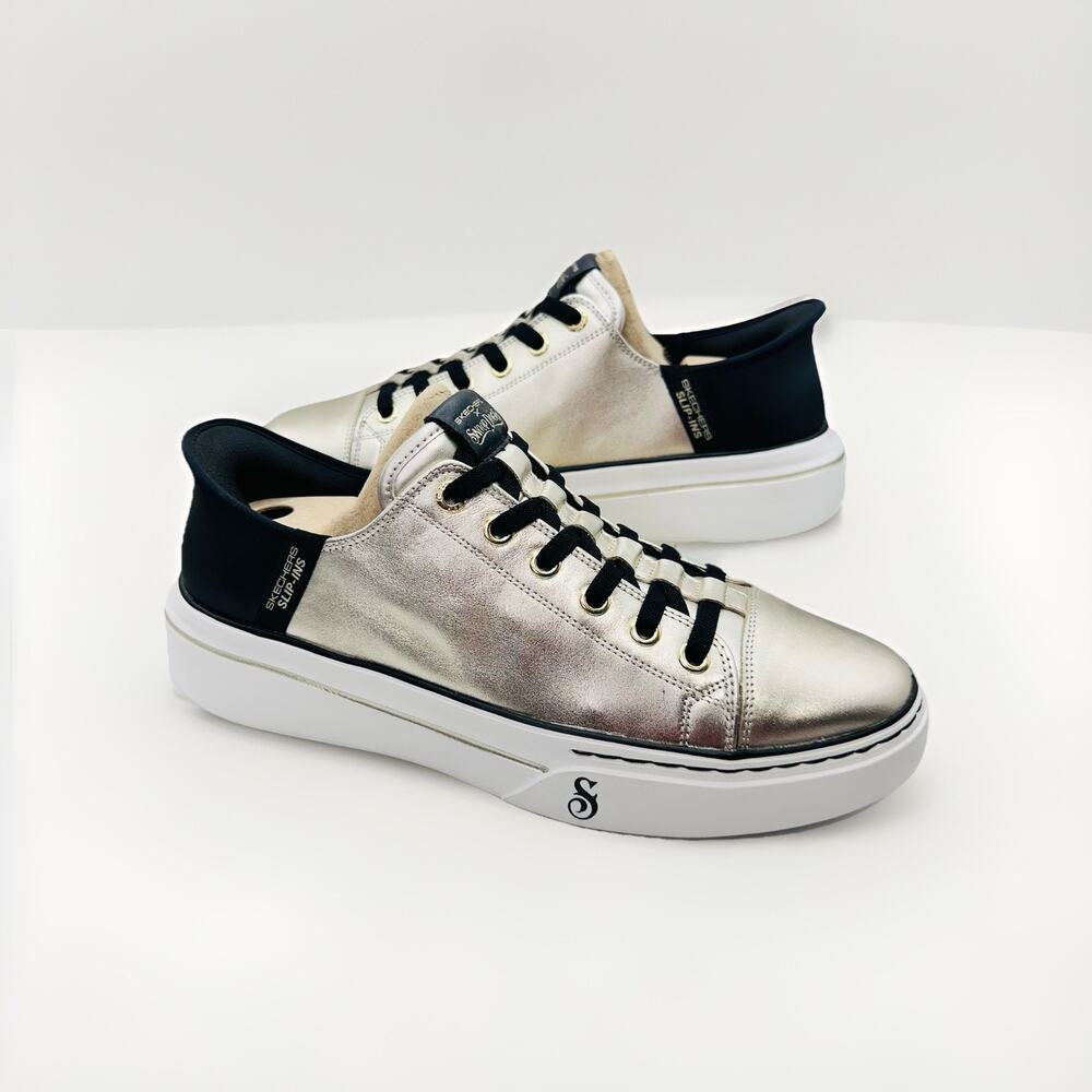 Skechers X Snoop Dogg Gold Leather Slip-Ins Men’s 11.5 / Women's 13